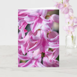 Mother's Day Hyacinth Bloom with Poem Customisable Card