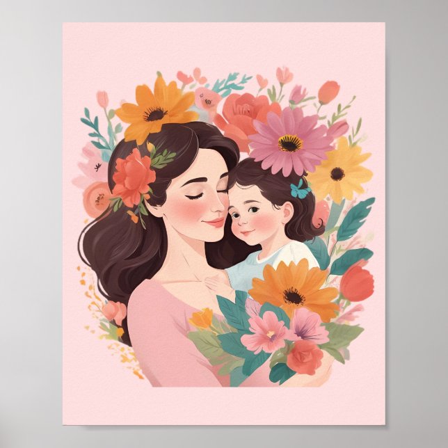 Mothers Day Illustrator Poster (Front)