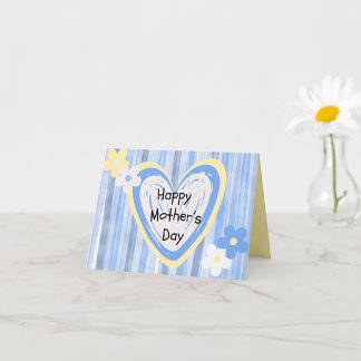 Mother's Day Kids Art Inspired Card