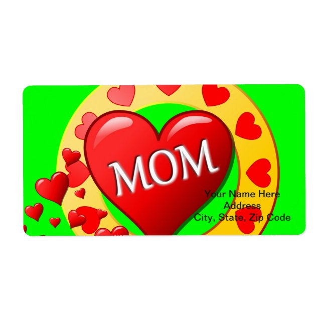 Mother's Day Labels (Front)