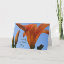 Mother's Day Lilies Card