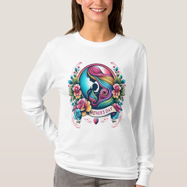 Mother's Day Long Sleeve T-Shirt (Front)