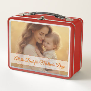 Mother's Day Love – A Moment of Pure Joy Metal Lunch Box
