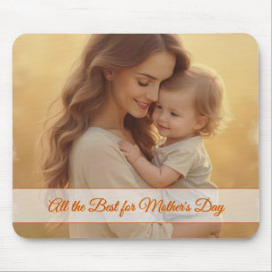 Mother's Day Love – A Moment of Pure Joy Mouse Pad