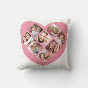 Mother's Day Love Photo Collage. Cushion
