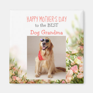 Mothers Day magnet from Dog to Dog Grandma