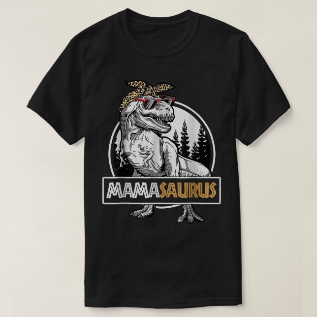 Mothers Day Mamasaurus T re Dinosaur Funny Mama Sa T-Shirt (Design Front)