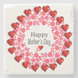 Mother's Day Marble Stone Coaster