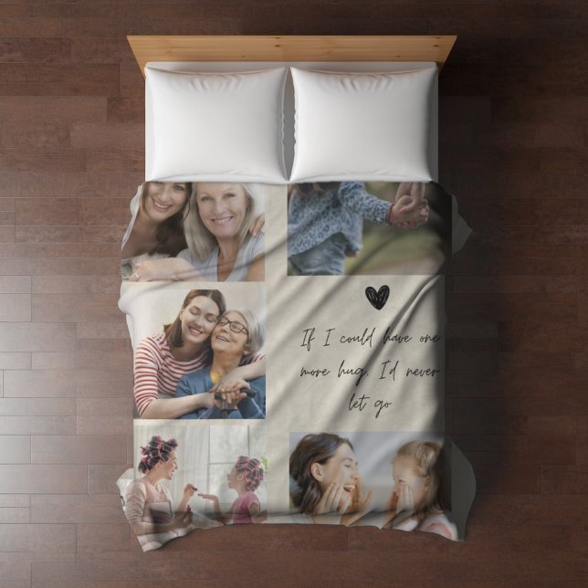 Mother's Day Memorial Mum Photo Blanket Custom  (Creator Uploaded)