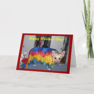 Mother's Day Modelling Clothes Card