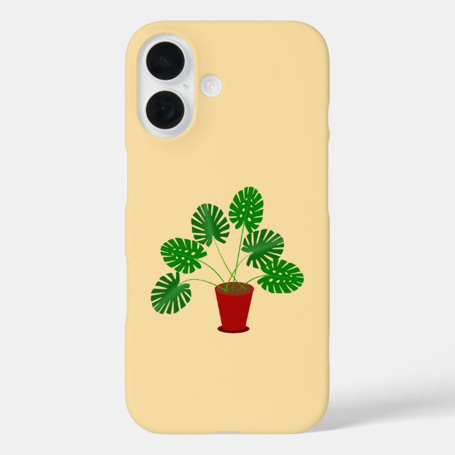 Mothers Day Monstera Plant Case-Mate iPhone Case (Back)