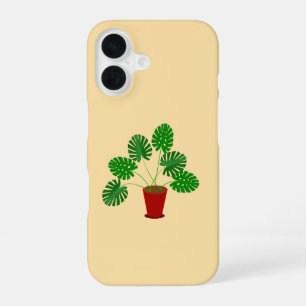 Mothers Day Monstera Plant iPhone 16 Case