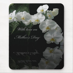 Mother's Day Moth Orchids & Ferns Mousepad