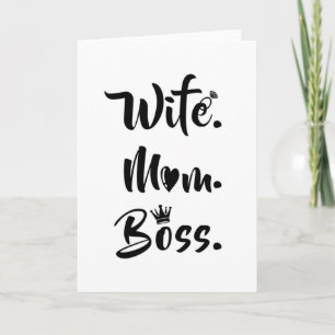 Mother's Day Mother Mothers Mum Mummy Funny Gift Card
