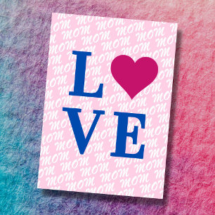 Mother's Day, Mother's Birthday, Love Mum, Mother Card