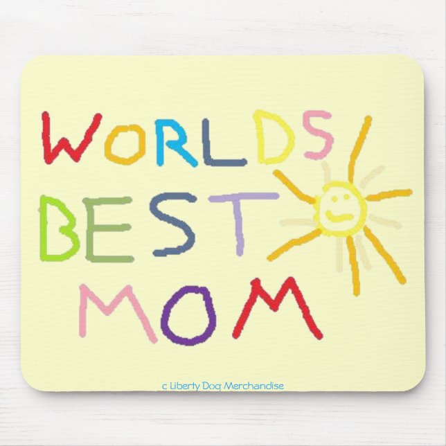 MOTHER'S DAY MOUSEPADS - UNIQUE GIFTS - COMPUTER (Front)