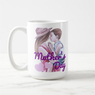 Mother's Day Mug, Mother and Son Coffee Mug