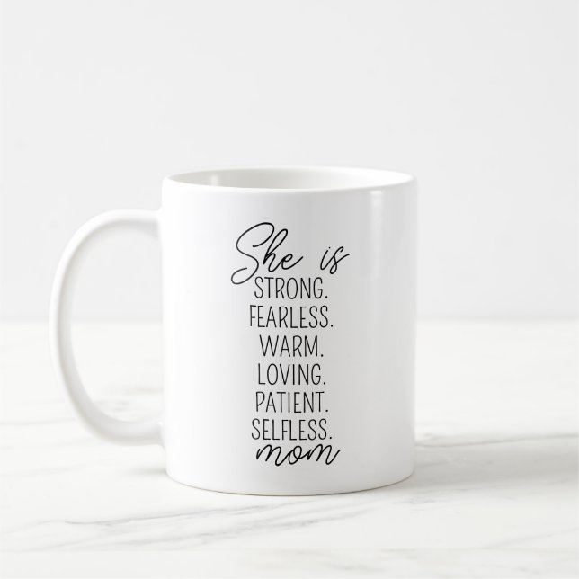 Mothers Day Mug Sublimation Design  • Mum Affirmat (Left)