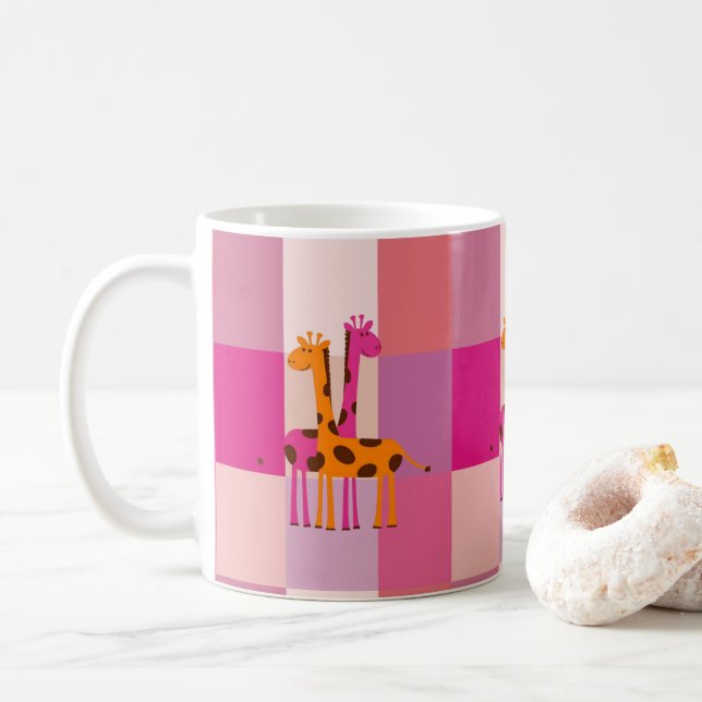 Mother's Day Mugs Giraffe (With Donut)