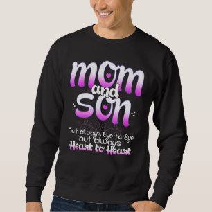 Mother's Day Mum And Son Heart To Heart Sweatshirt