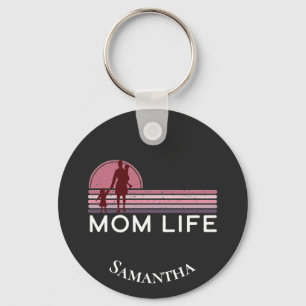 Mother's Day Mum Life Name Key Ring