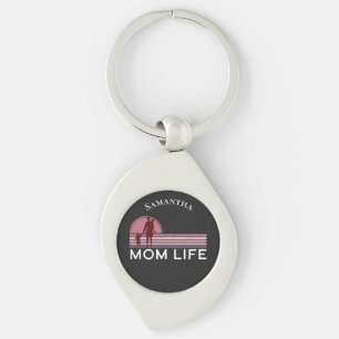 Mother's Day Mum Life Name Key Ring
