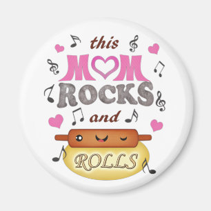 Mother's Day / Mum Rock & Bake Magnet