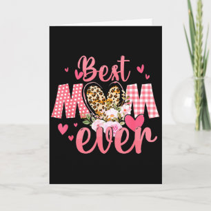 Mother's day mum tee from daughter women mum kids  card