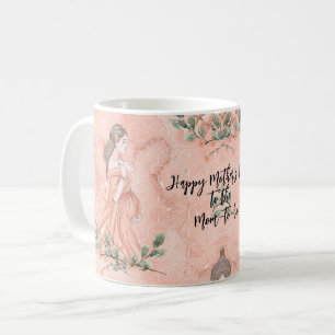 Mother's Day Mum-to-be Peach Coffee Mug