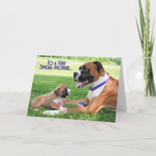 Mothers Day - Mummy Boxer - Vindy Card