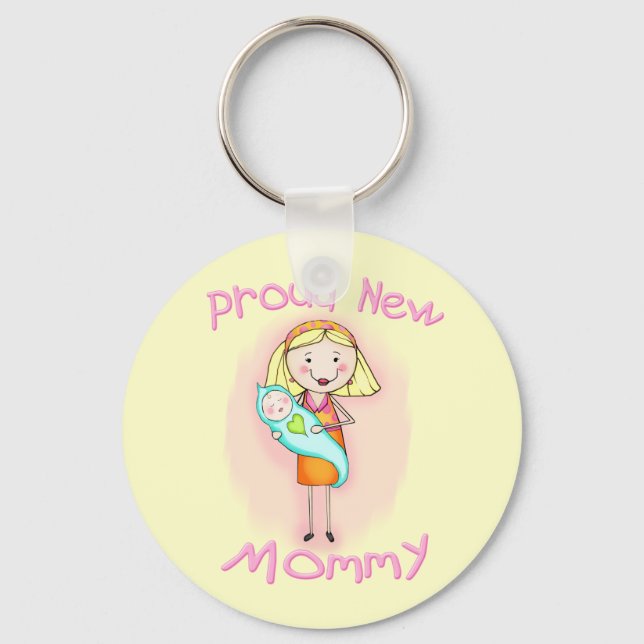 Mother's Day / New Mum Key Ring (Front)
