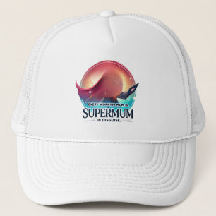 Mother's Day office gift Supermum AI art  Trucker Hat