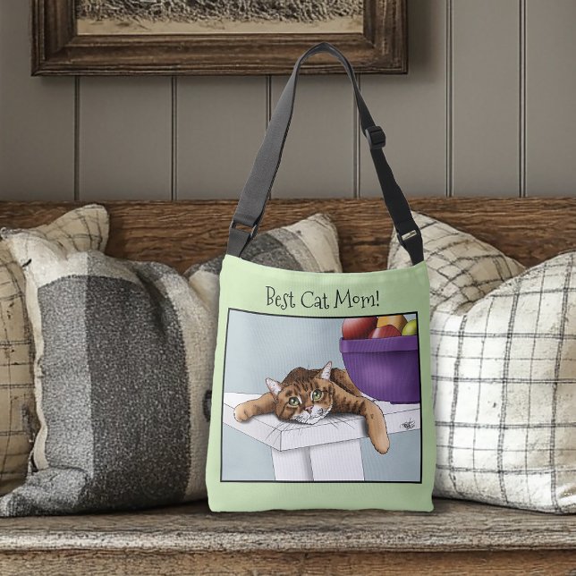  Mother's Day Orange Tabby Cat Crossbody Bag (Creator Uploaded)