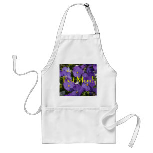 Mother's Day Pansies Standard Apron