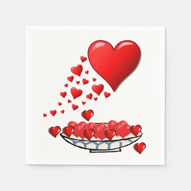 Mother's Day Paper Napkins (Front)