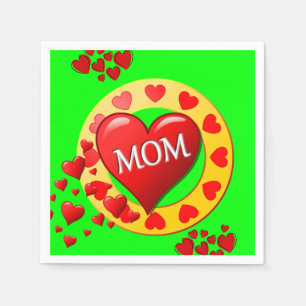 Mother's Day Paper Napkins