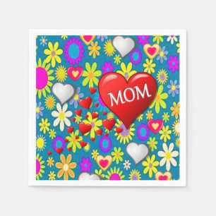 Mother's Day Paper Napkins