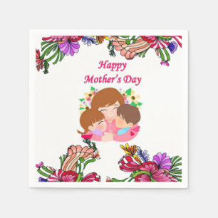Mother's Day Paper Napkins