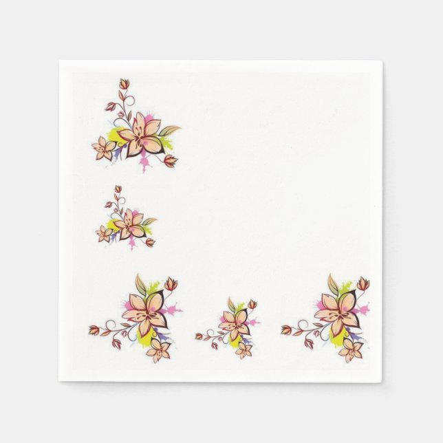 Mother's Day Paper Napkins (Front)