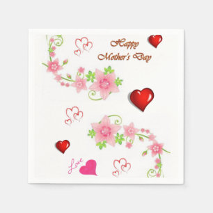 Mother's Day Paper Napkins