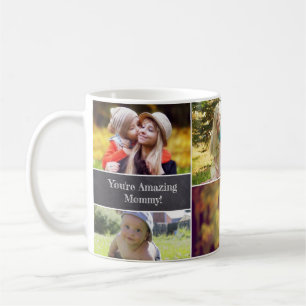 Mother's day, Personalised, Photo collage Coffee Mug