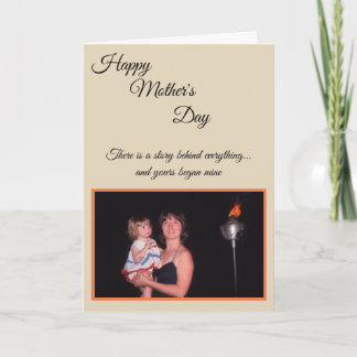 Mother's Day photo card