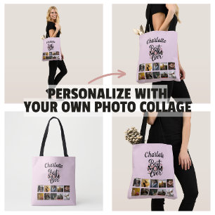 Mothers Day Photo Collage Best Mum Ever Keepsake Tote Bag
