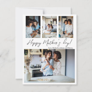 Mother's Day Photo Collage Card