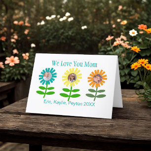 Mother's Day Photo Garden Card