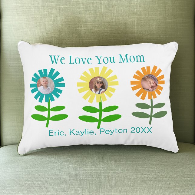 Mother's Day Photo Garden Decorative Cushion (Creator Uploaded)