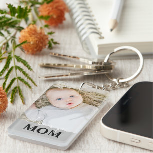 Mother's Day Photo I love you Mum Key Ring