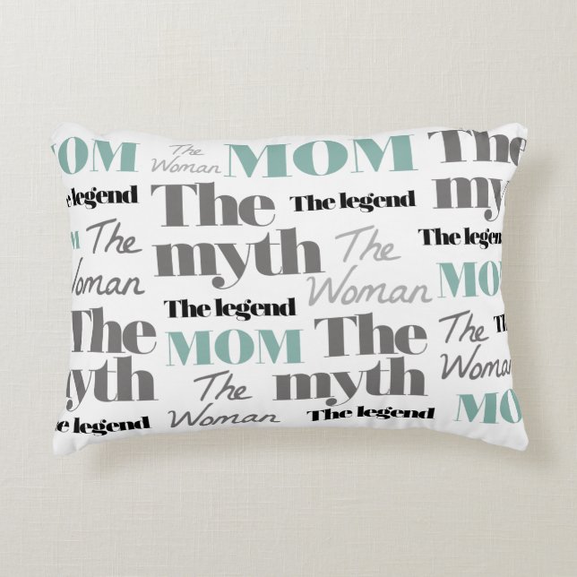 Mothers day pillows Typography Modern (Front)
