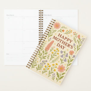 Mother's Day Planner – Mum and Daughter Hug Design