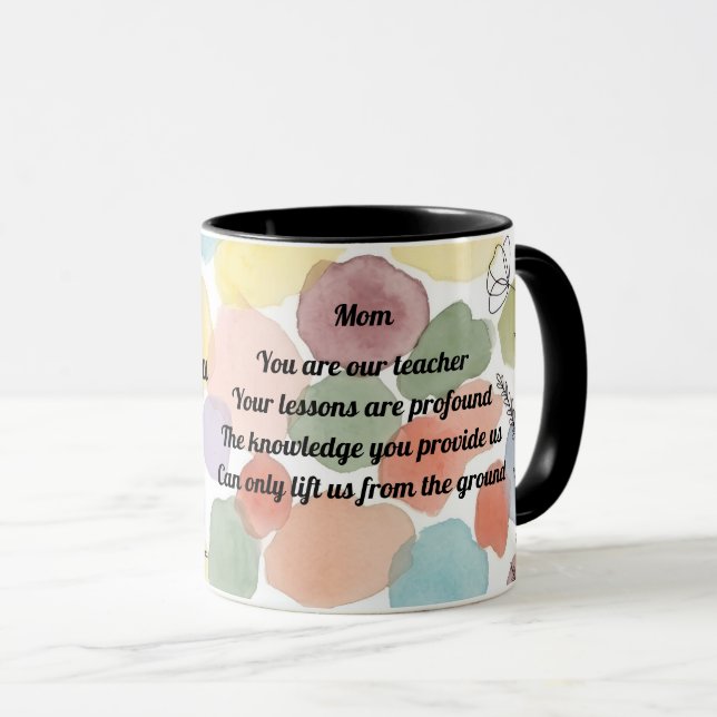 Mother's Day Poem Mug (Front Right)